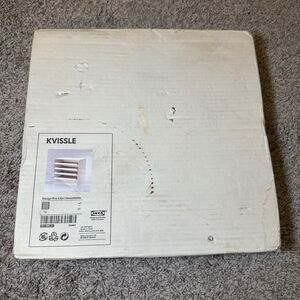 IKEA KVISSLE White Filing Letter Paper Organizer Desk Tray 701.980.31 - READ